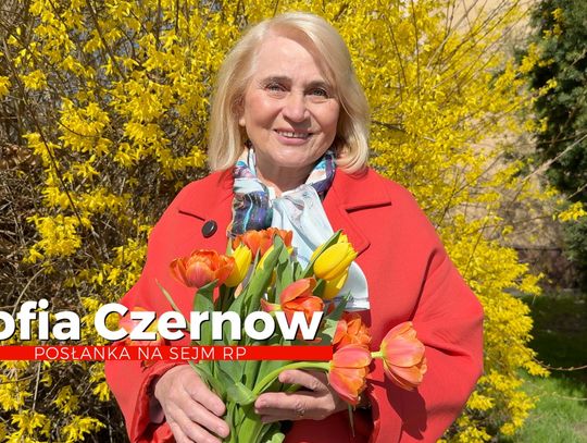 Życzenia wielkanocne Posłanki Zofii Czernow