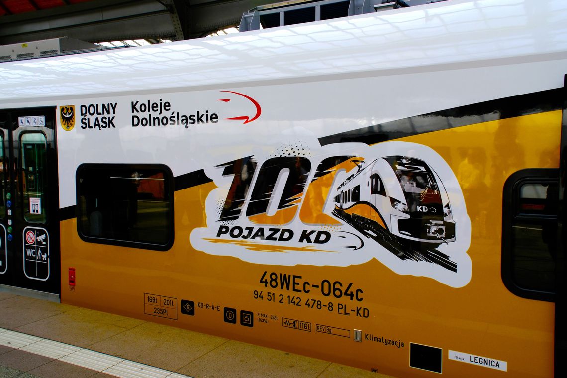 100 pociągów Kolei Dolnośląskich. Kamień milowy dolnośląskiego przewoźnika