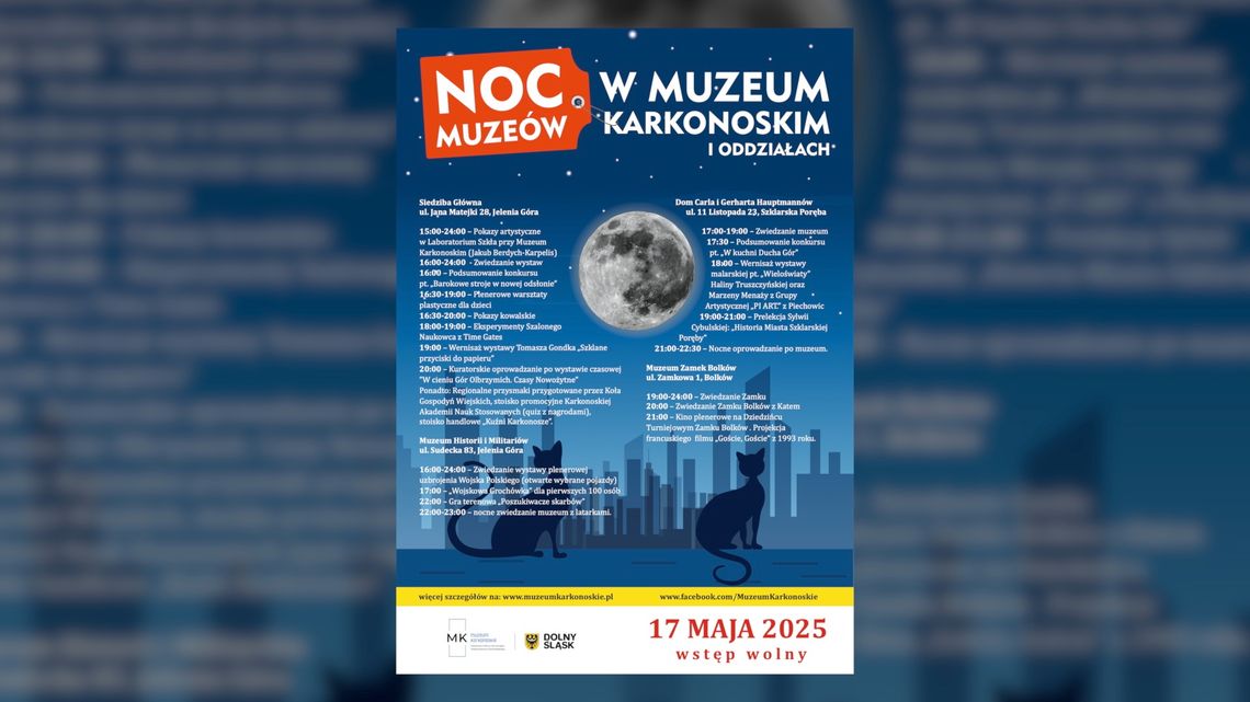 🌙17 maja 2025 - 𝘄𝗮𝗿𝘀𝘇𝘁𝗮𝘁𝘆, 𝘇𝘄𝗶𝗲𝗱𝘇𝗮𝗻𝗶𝗲, 𝗽𝗼𝗸𝗮𝘇𝘆, 𝗮𝘁𝗿𝗮𝗸𝗰𝗷𝗲 𝗱𝗹𝗮 𝗱𝘇𝗶𝗲𝗰𝗶 i dorosłych. Wstęp wolny! 🌙17 maja 2025 - 𝘄𝗮𝗿𝘀𝘇𝘁𝗮𝘁𝘆, 𝘇𝘄𝗶𝗲𝗱𝘇𝗮𝗻𝗶𝗲, 𝗽𝗼𝗸𝗮𝘇𝘆, 𝗮𝘁𝗿𝗮𝗸𝗰𝗷𝗲 𝗱𝗹𝗮 𝗱𝘇𝗶𝗲𝗰𝗶 i dorosłych. Wstęp wolny!