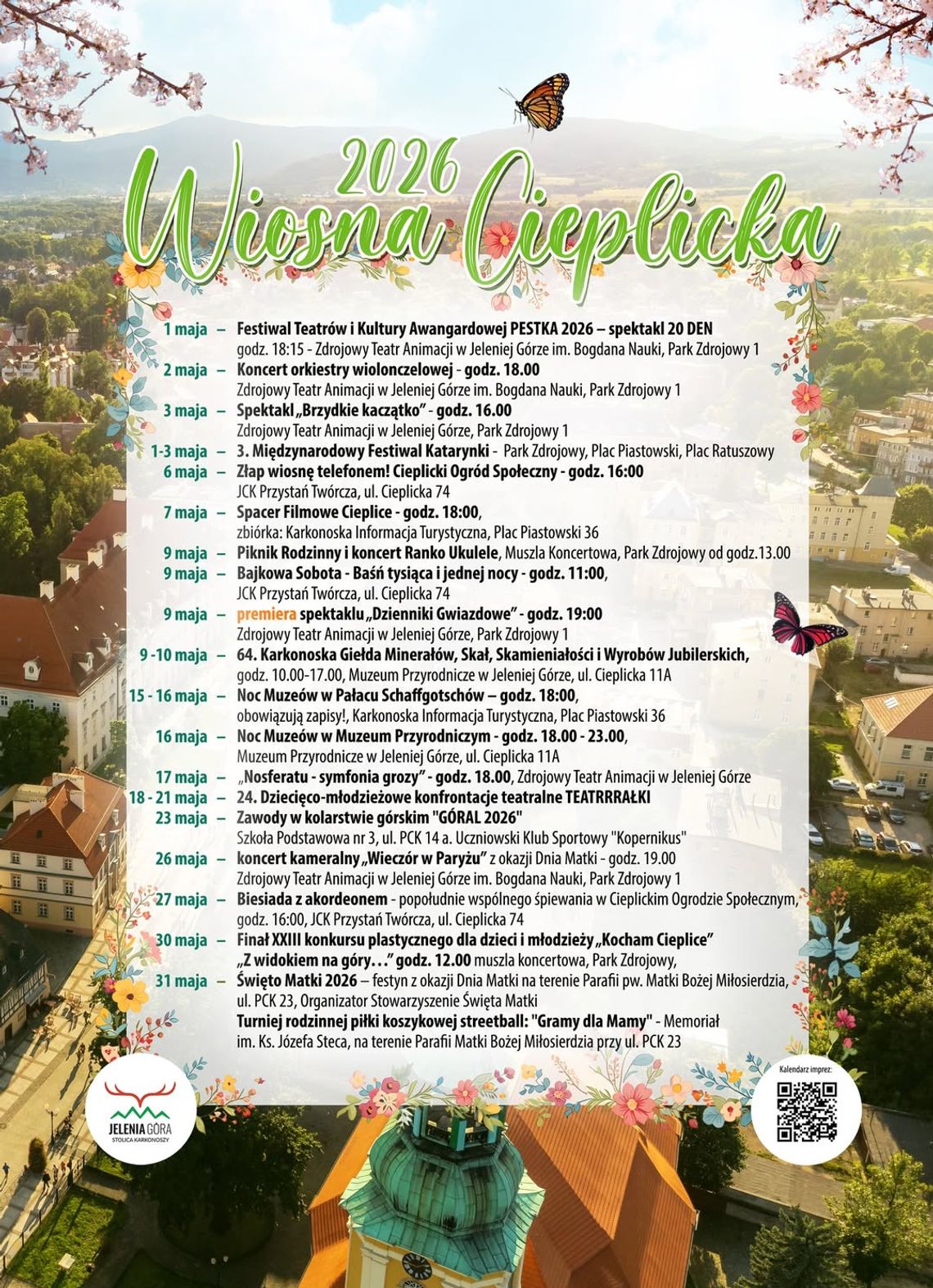 CO, GDZIE, KIEDY W KULTURZE W JELENIEJ GORZE? Maj 2026