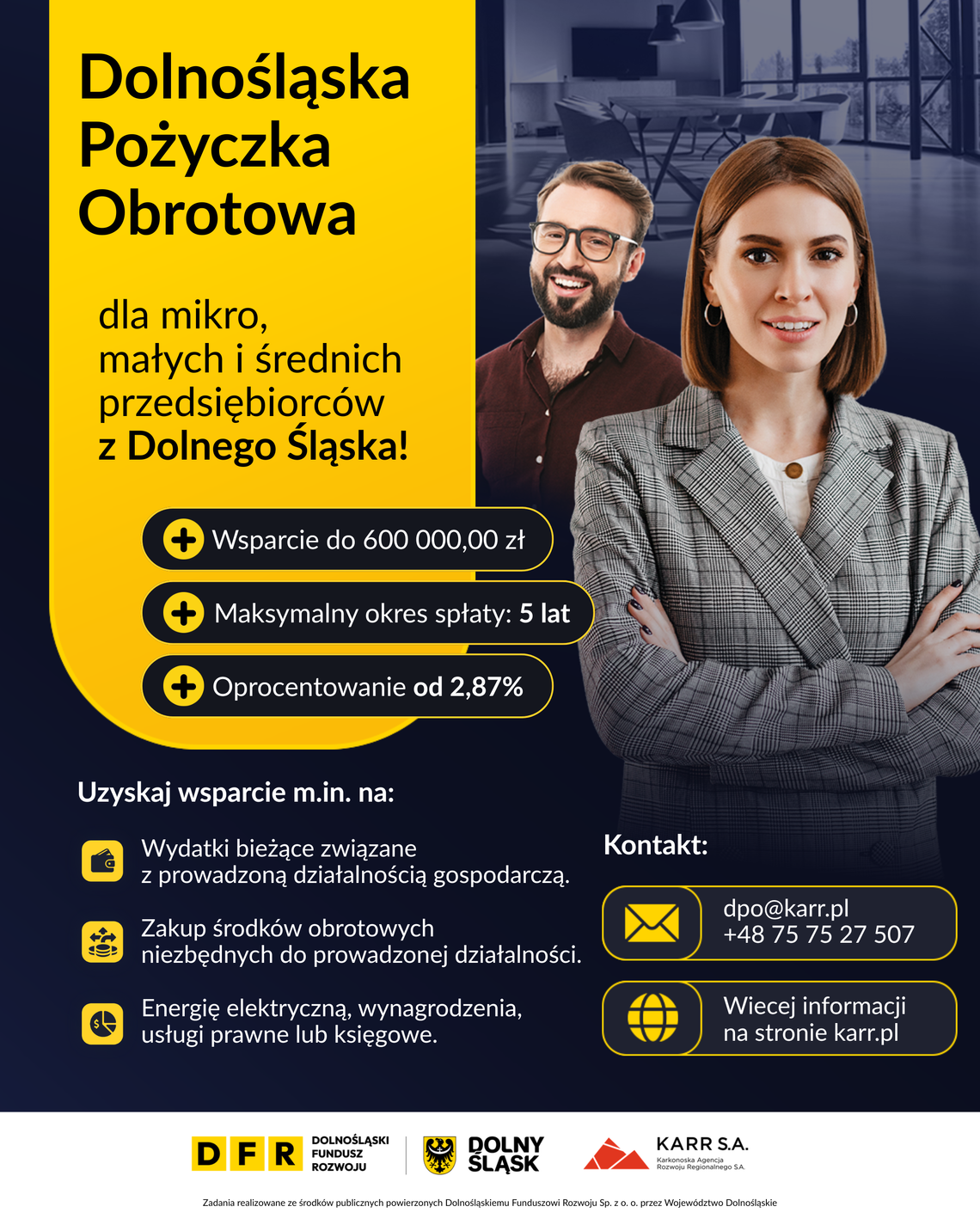Dolnośląska Pożyczka Obrotowa Dolnośląska Pożyczka Obrotowa