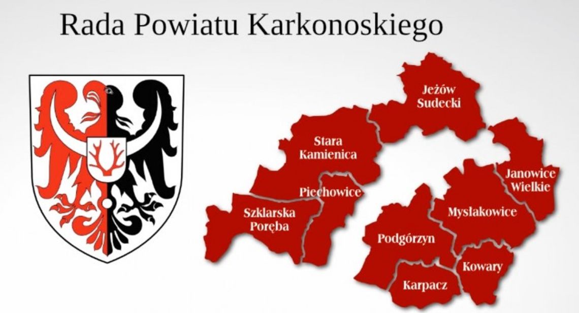 Duża przewaga radnych w Radzie Powiatu Karkonoskiego