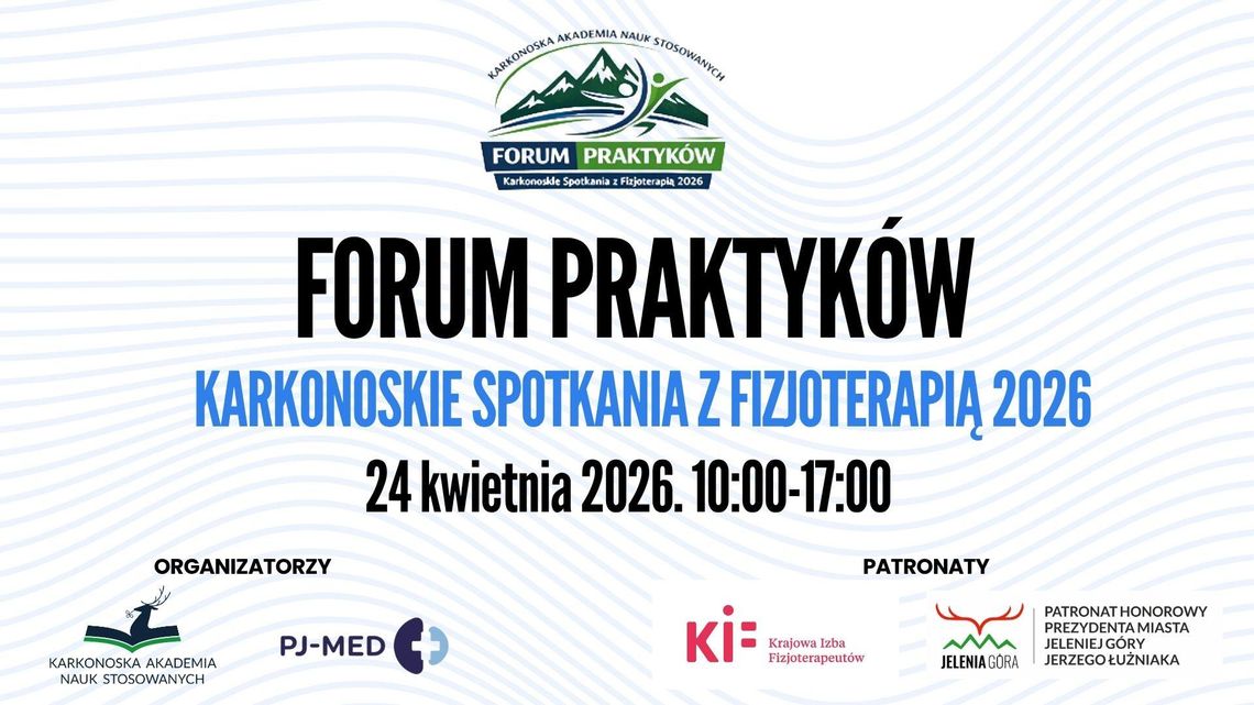 „Forum Praktyków – Karkonoskie Spotkania z Fizjoterapią”