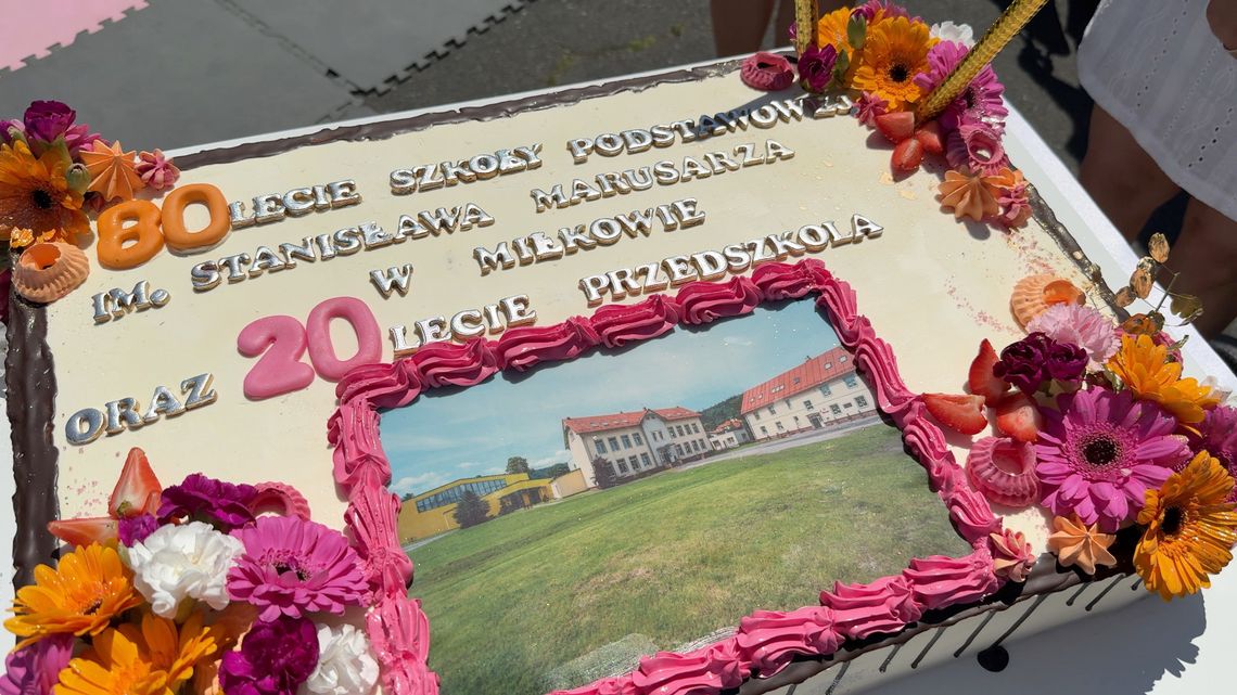 Huczne obchody szkoły w Miłkowie Huczne obchody szkoły w Miłkowie