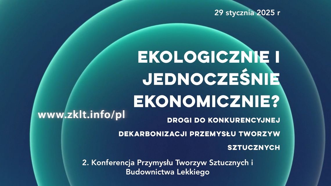 II 𝗞𝗼𝗻𝗳𝗲𝗿𝗲𝗻𝗰𝗷𝗮 Przemysłu Tworzyw Sztucznych i Budownictwa Lekkiego coraz bliżej!