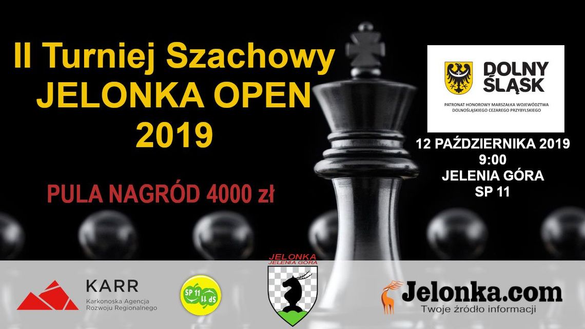 II Turniej Szachowy JELONKA OPEN 2019