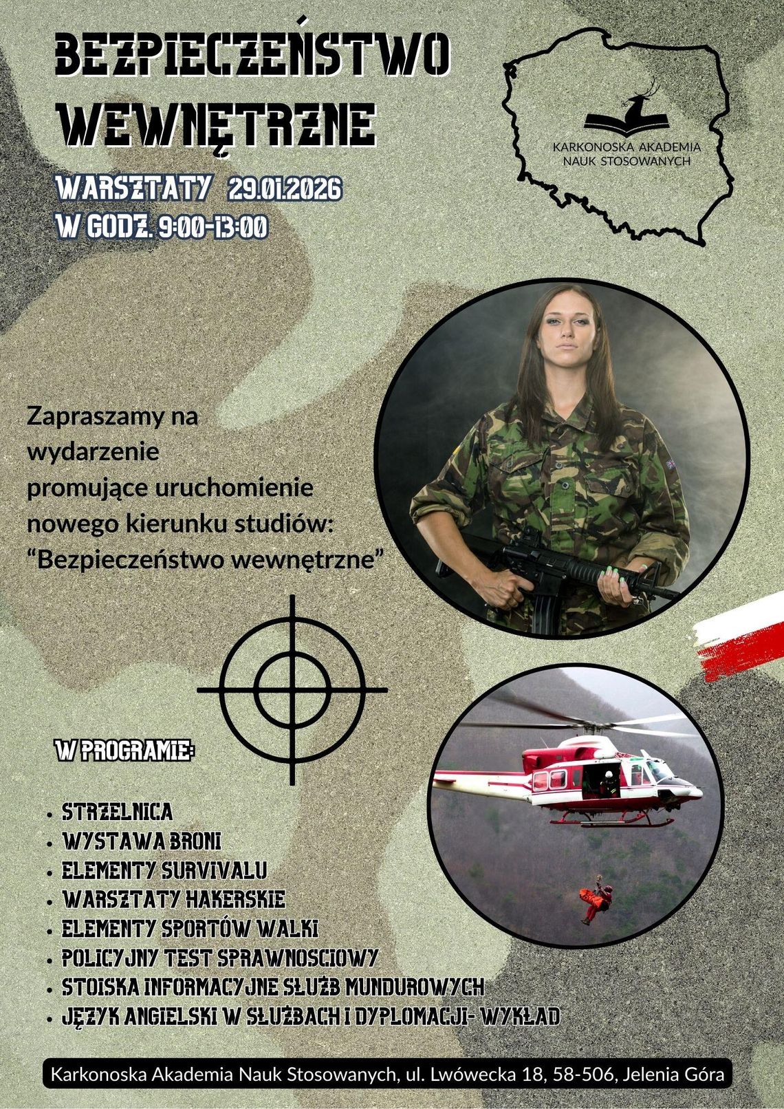 Już jutro warsztaty „Bezpieczeństwo wewnętrzne” w KANS!