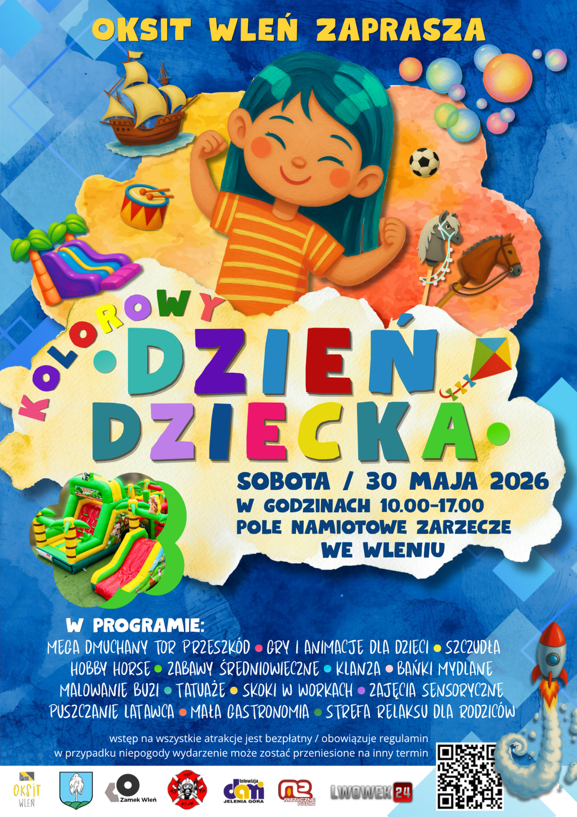 Kolorowy Dzień Dziecka we Wleniu!