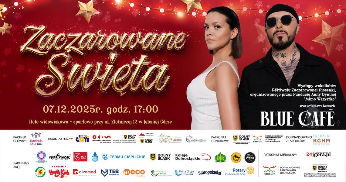 #koncert 𝟳 𝗴𝗿𝘂𝗱𝗻𝗶𝗮/Zaczarowane Święta/𝗕𝗹𝘂𝗲 Café w Jeleniej Górze!