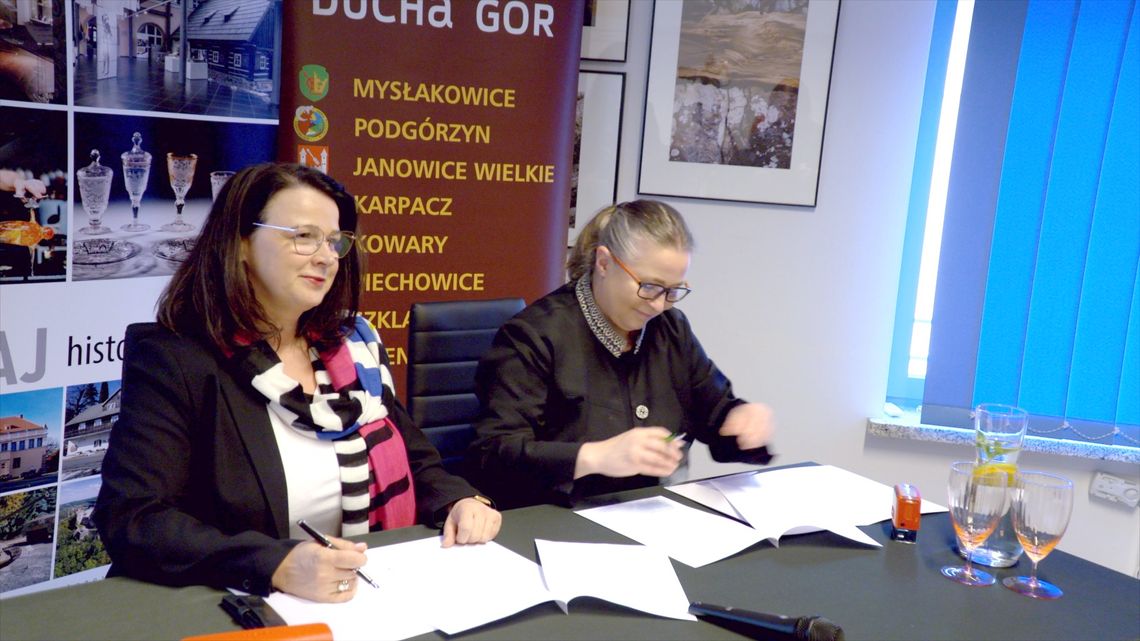 LGD Partnerstwo Ducha Gór podpisało porozumienie z Muzeum Karkonoskim