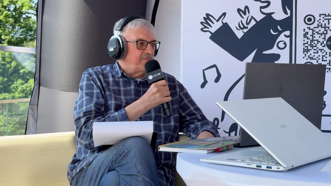 Marek Niedźwiecki "na żywo" w Szklarskiej Porębie Marek Niedźwiecki "na żywo" w Szklarskiej Porębie