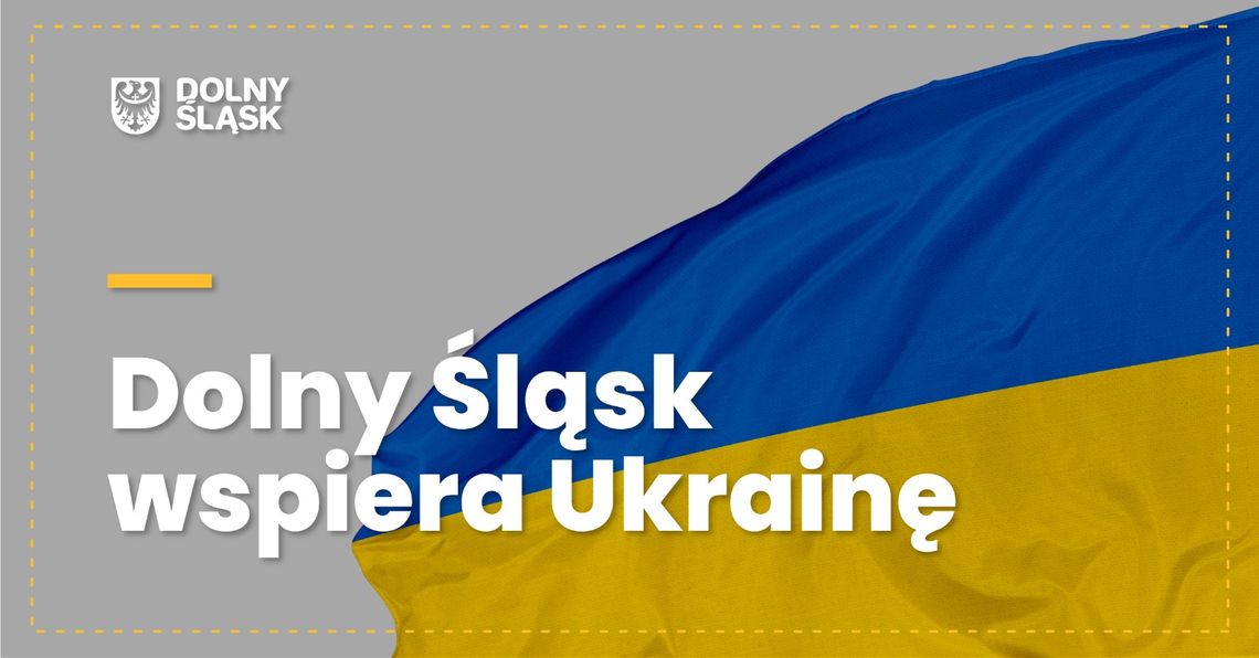 Marszałek Dolnego Śląska ogłasza zbiórkę dla Ukrainy