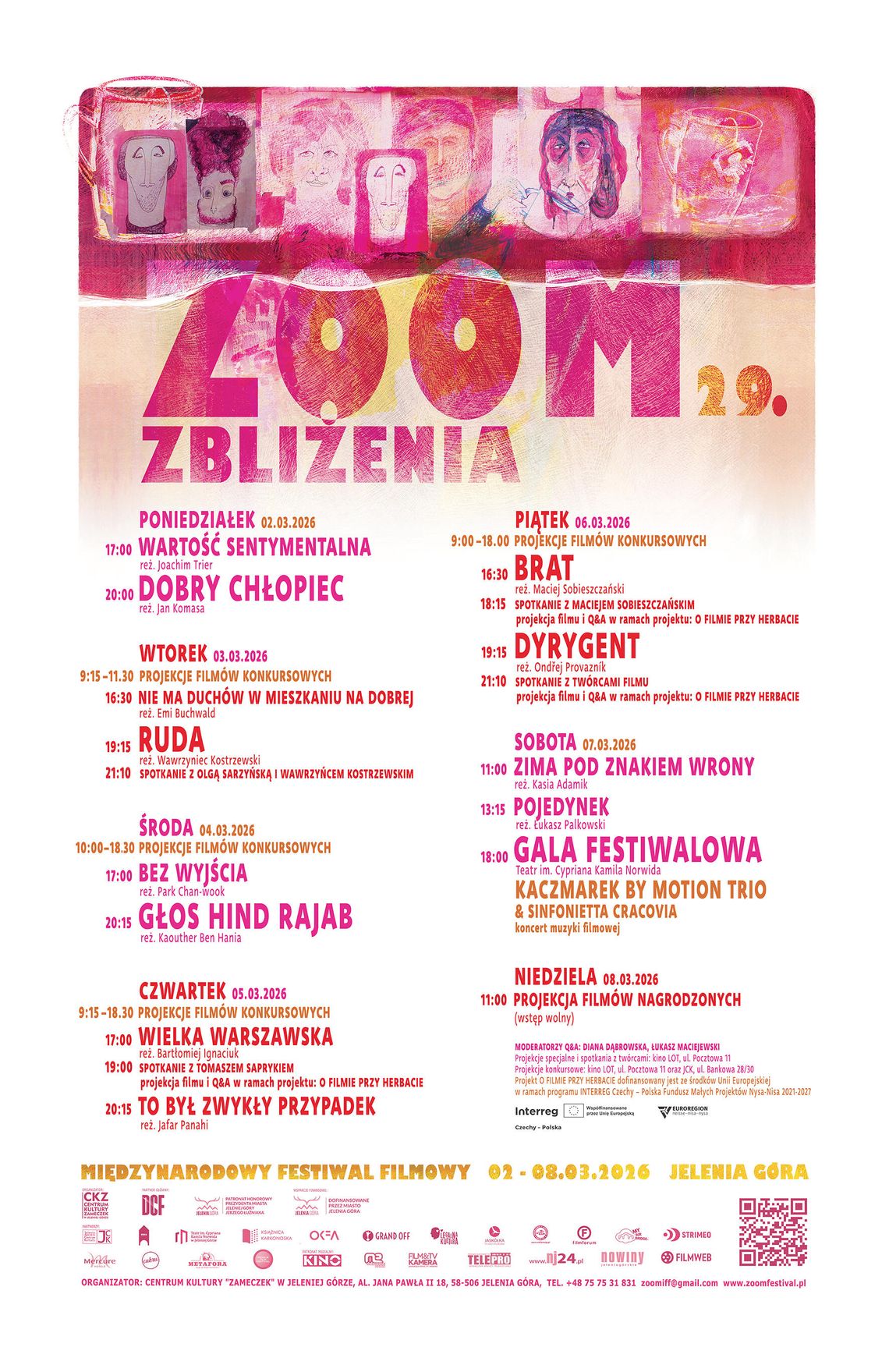 Miasto Jelenia Góra - 02.03. - 08.03.2026 - 29. MFF Zoom Zbliżenia Miasto Jelenia Góra - 02.03. - 08.03.2026 - 29. MFF Zoom Zbliżenia