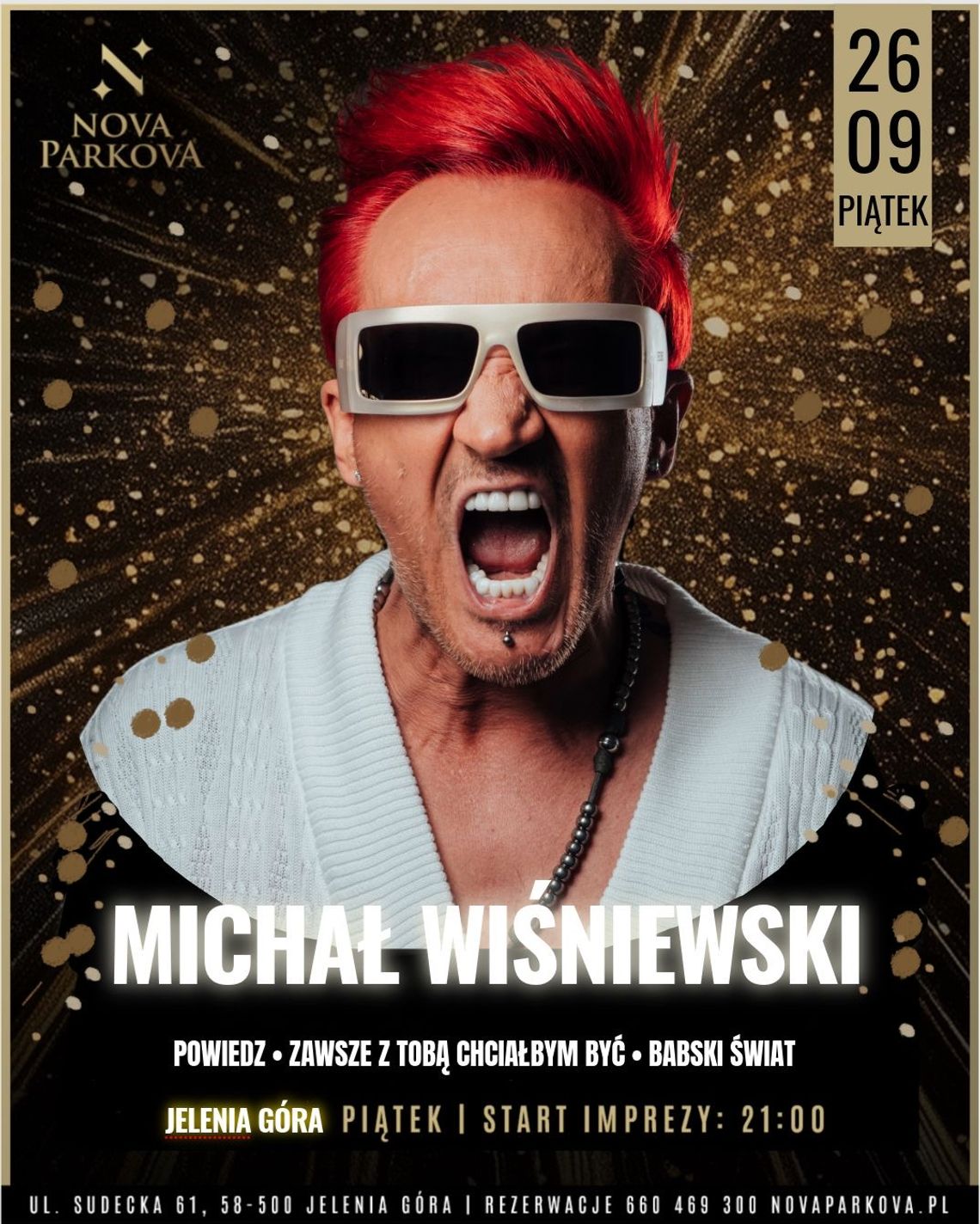 Michał Wiśniewski z Ich Troje w Parkowej! Michał Wiśniewski z Ich Troje w Parkowej!