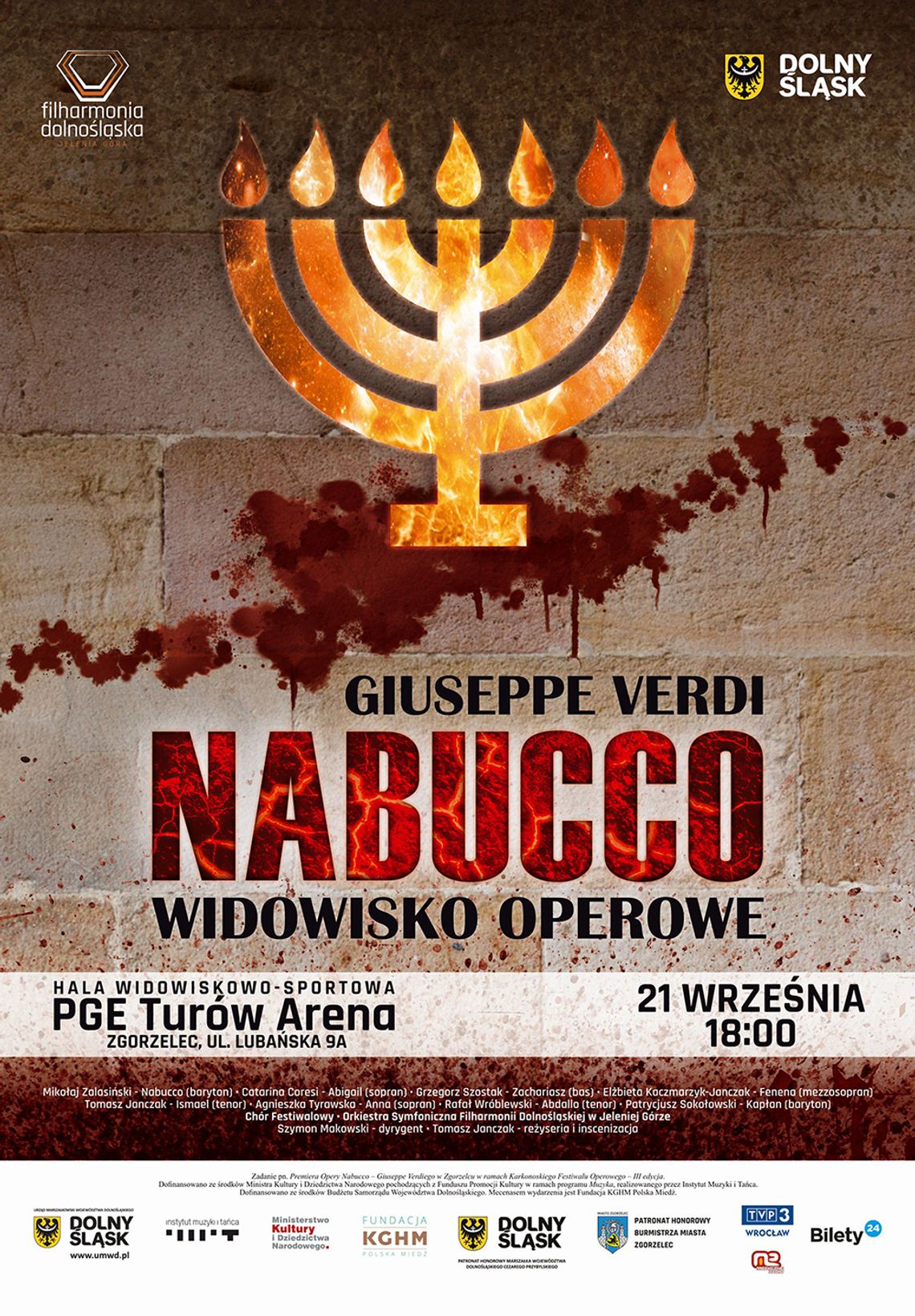 "Nabucco" w wykonaniu Filharmonii Dolnośląskiej w Zgorzelcu