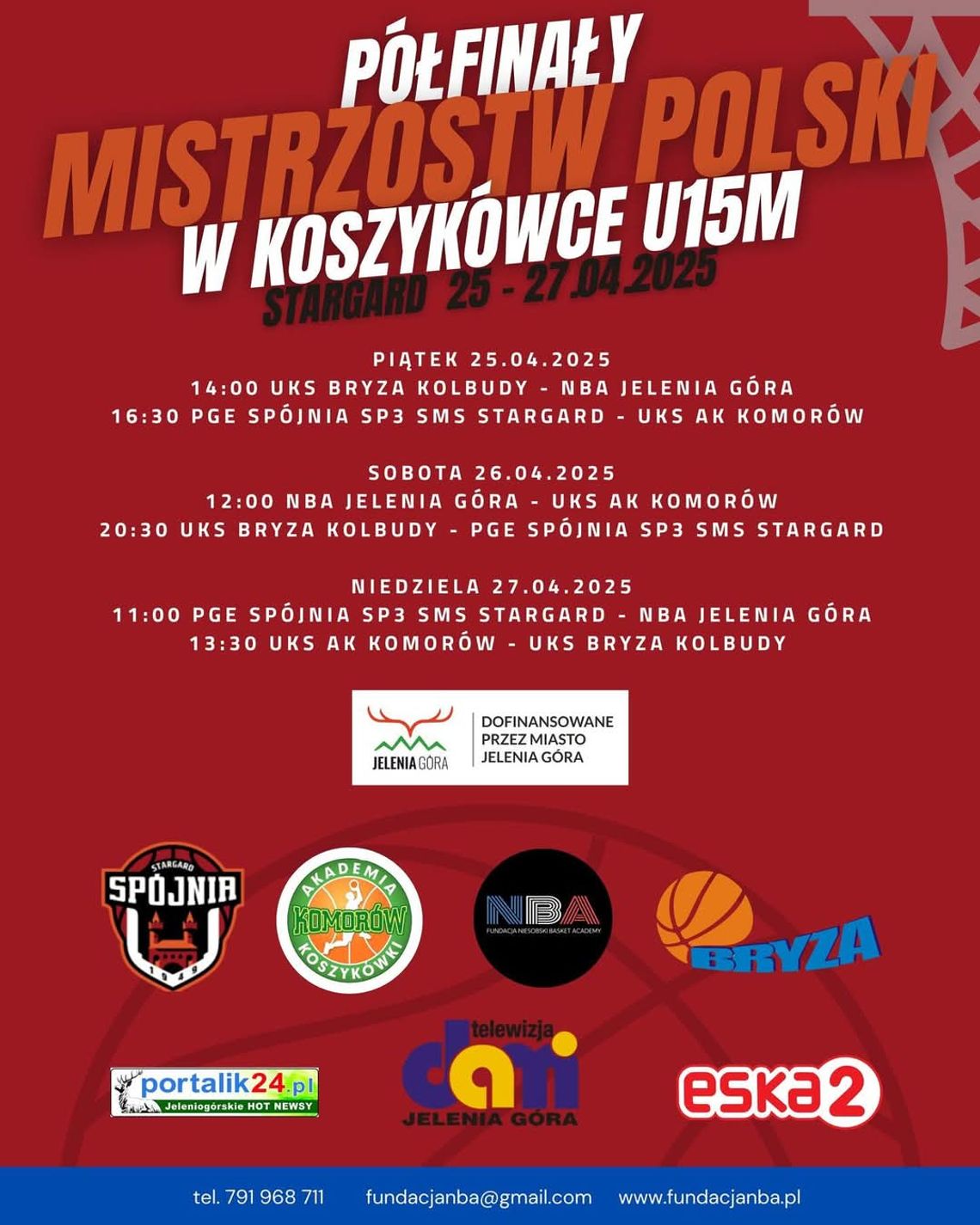 NBA Jelenia Góra walczy dalej! Pierwszy mecz za nami, szansa na finał wciąż realna!