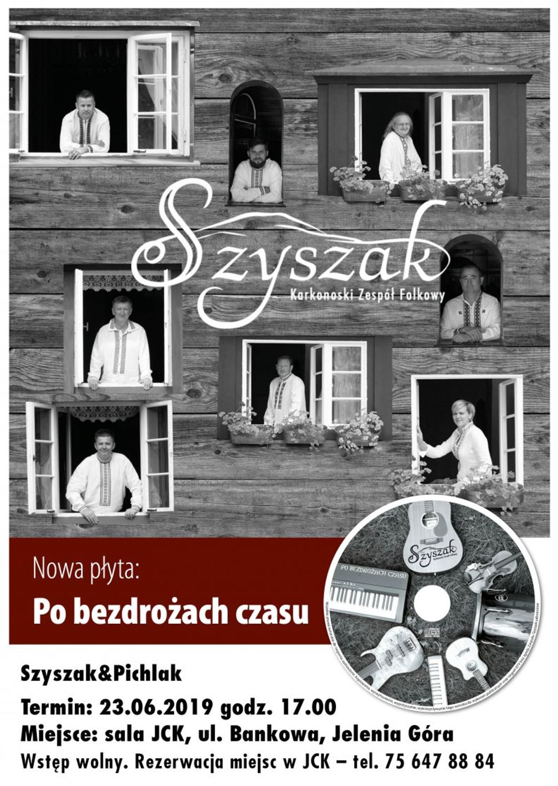 Nowa płyta zespołu Szyszak - “Po bezdrożach czasu”