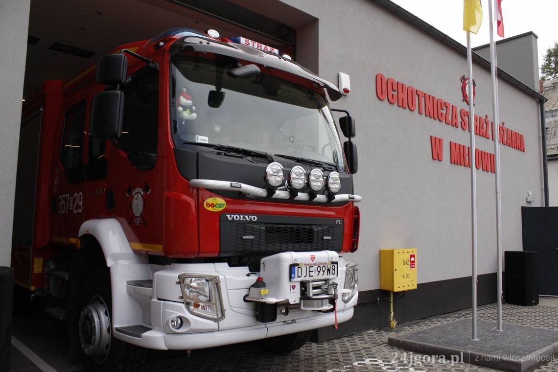 Nowa remiza strażacka w Miłkowie