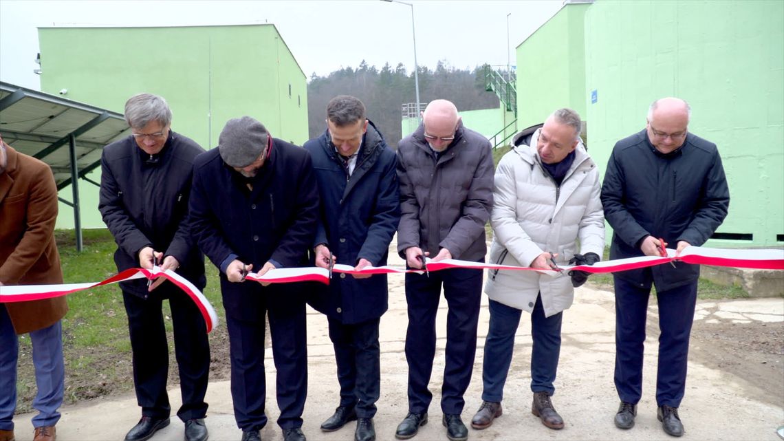 Oczyszczalnia ścieków we Wleniu oficjalnie otwarta!