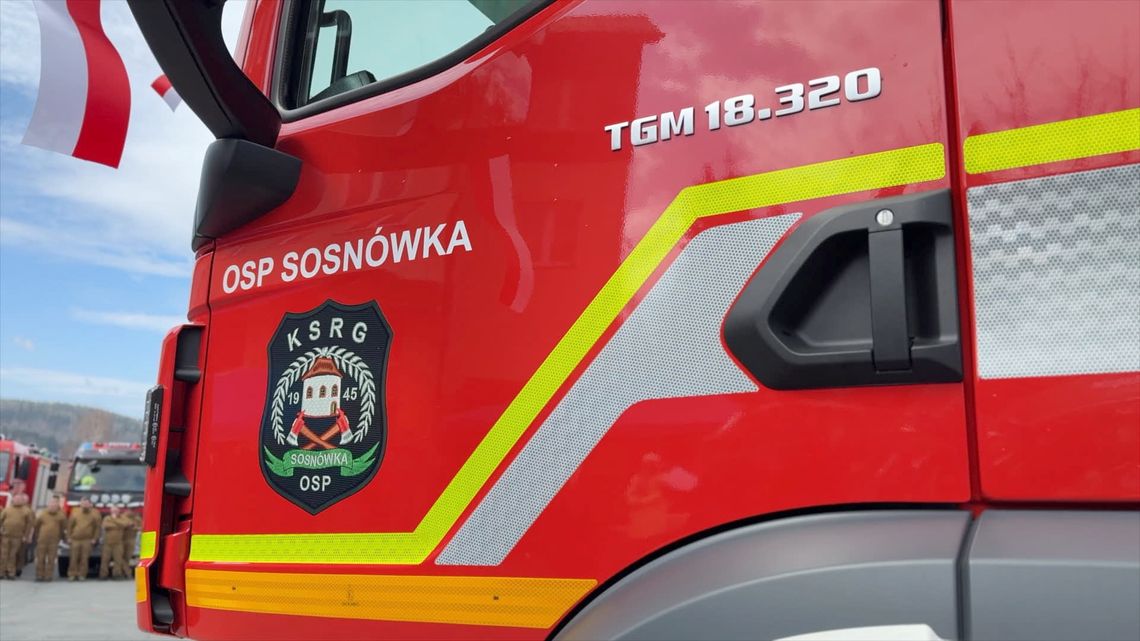OSP Sosnówka z nowym wozem!