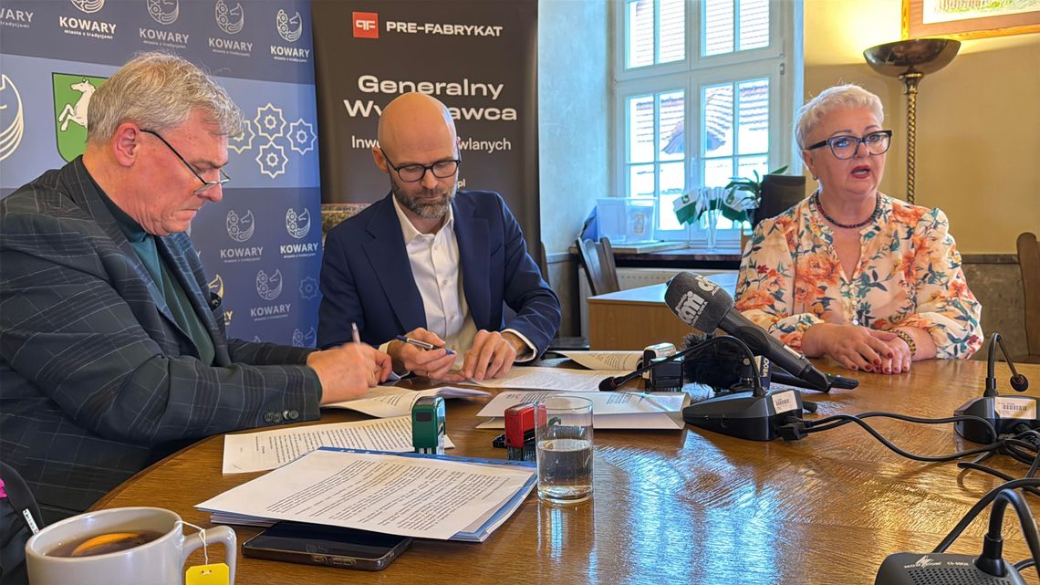 Podpisano umowę na realizację nowej inwestycji mieszkaniowej w Kowarach!