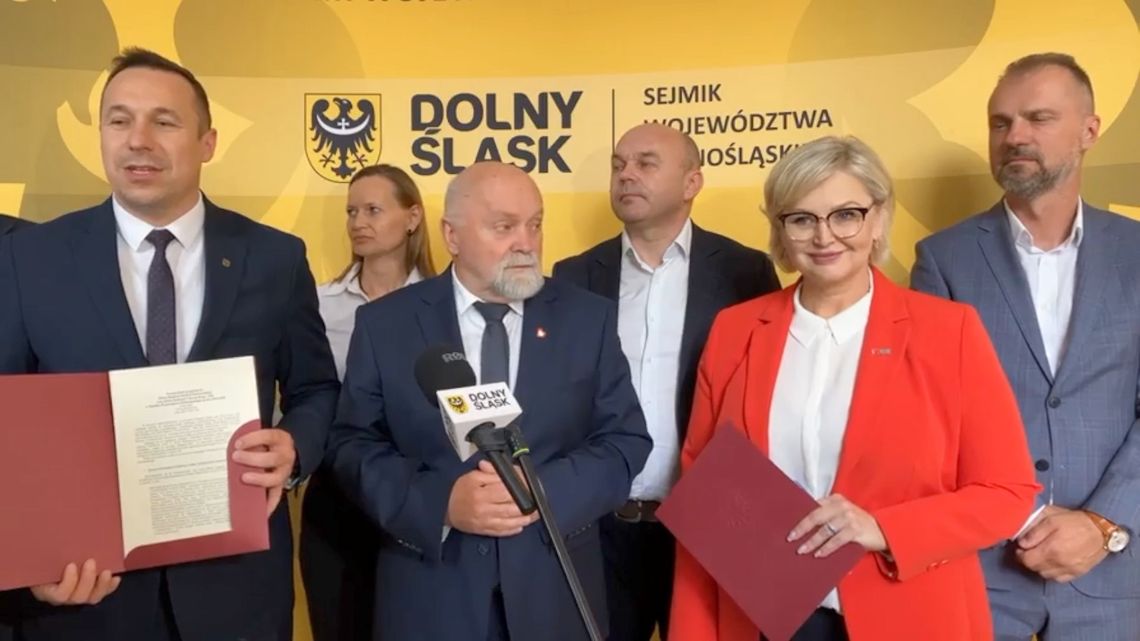 Porozumieli się na rzecz Dolnego Śląska...i większości w Sejmiku