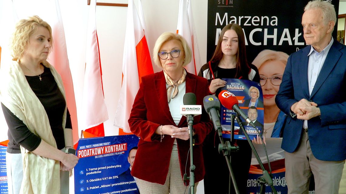 Poseł Marzena Machałek: (...) o tym są te wybory!
