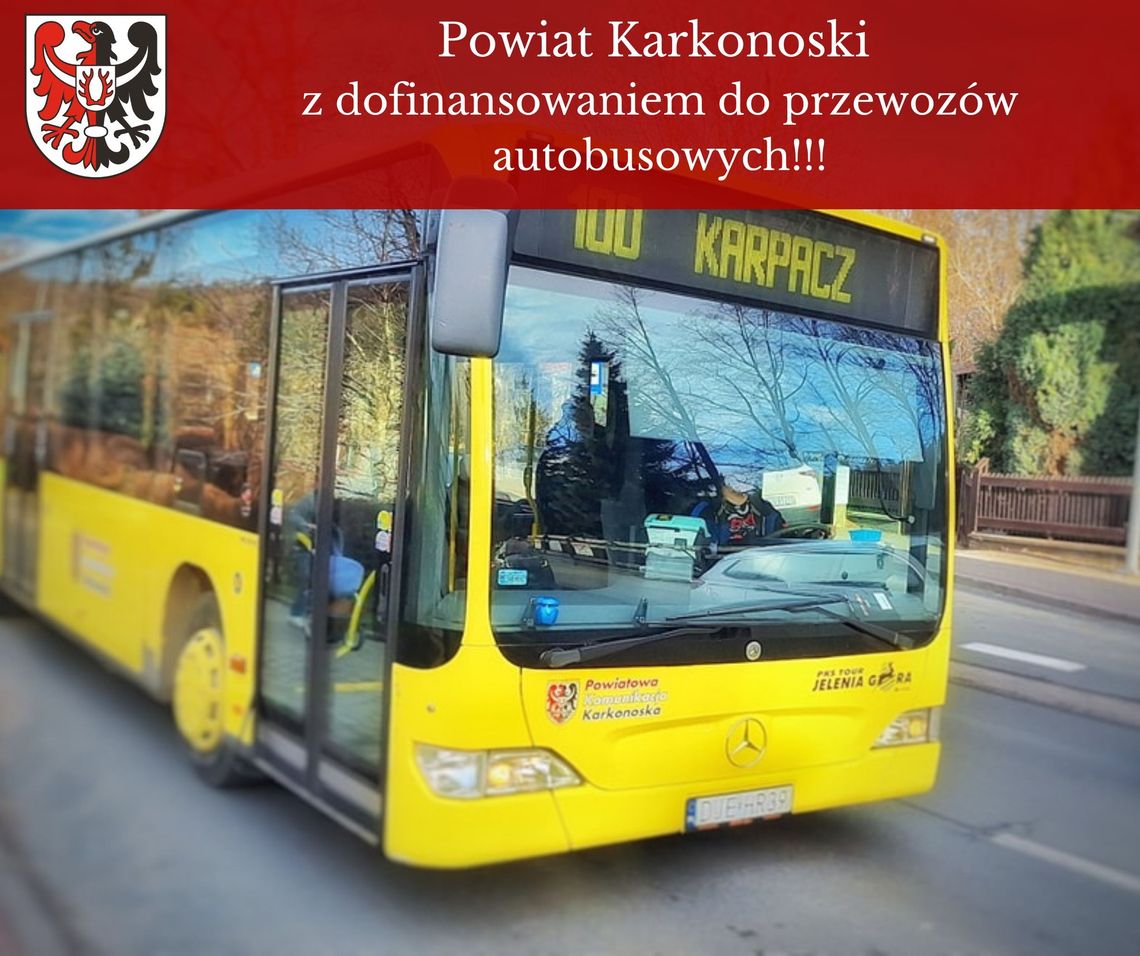 Powiat Karkonoski z dofinansowaniem na 13 linii przewozowych Powiat Karkonoski z dofinansowaniem na 13 linii przewozowych