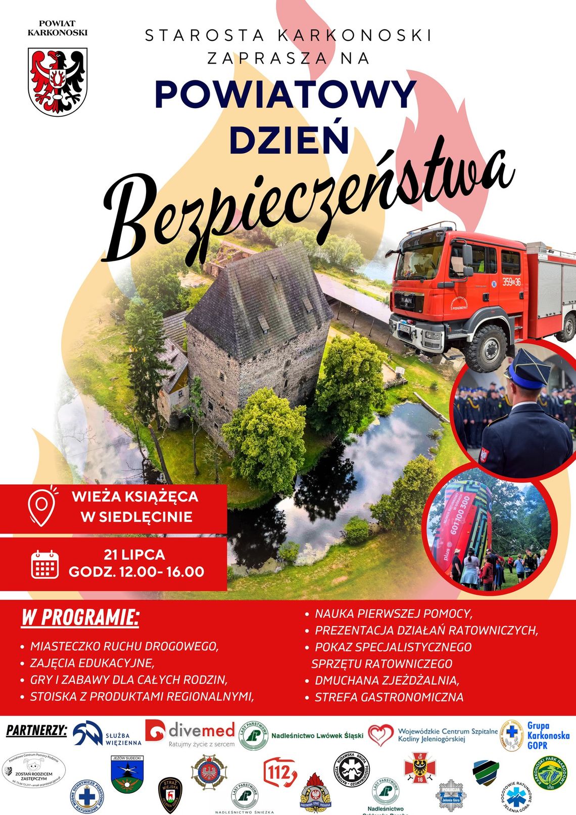 🧑‍🚒👮‍♀️Powiatowy Dzień Bezpieczeństwa już w niedzielę🧑‍🚒👮‍♀️