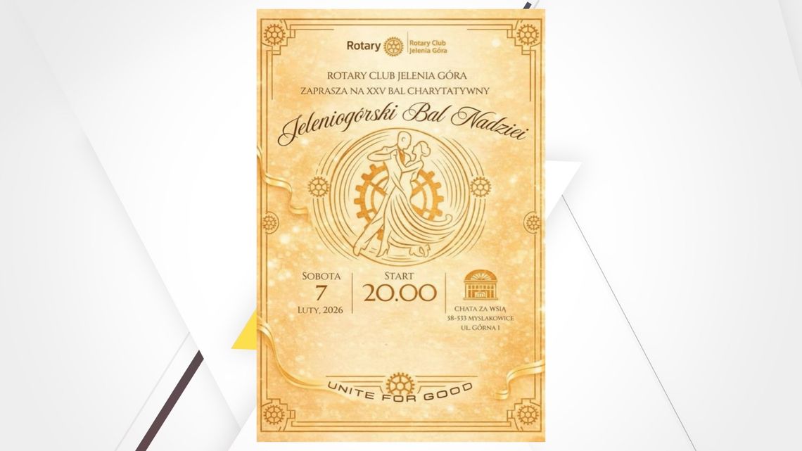 Rotary Club Jelenia Góra zaprasza na bal charytatywny