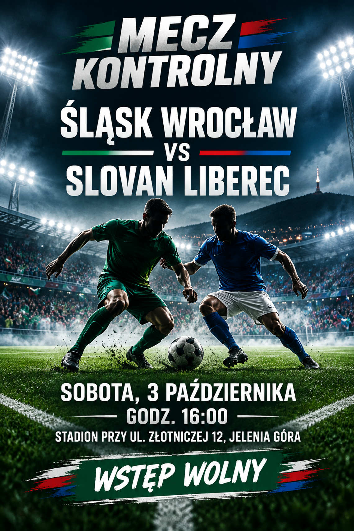 Śląsk Wrocław zagra sparing w Jeleniej Górze Śląsk Wrocław zagra sparing w Jeleniej Górze