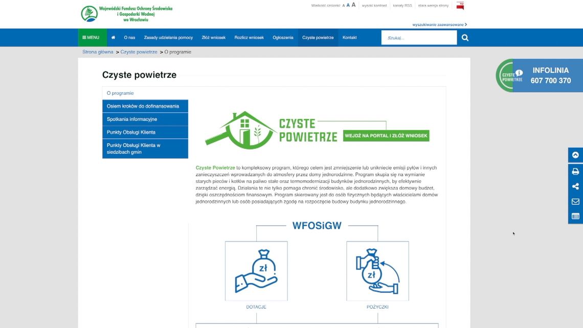 Spore zainteresowanie programem "Czyste Powietrze"