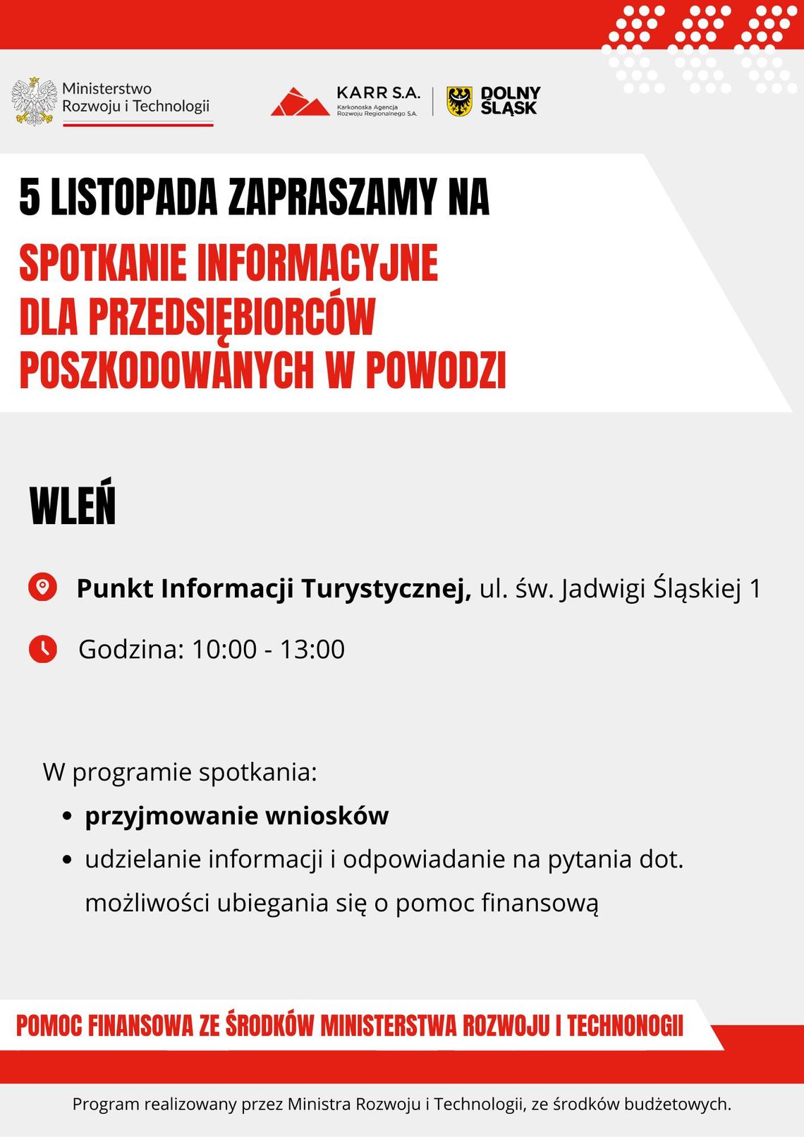 SPOTKANIE DLA PRZEDSIĘBIORCÓW WE WLENIU❗️