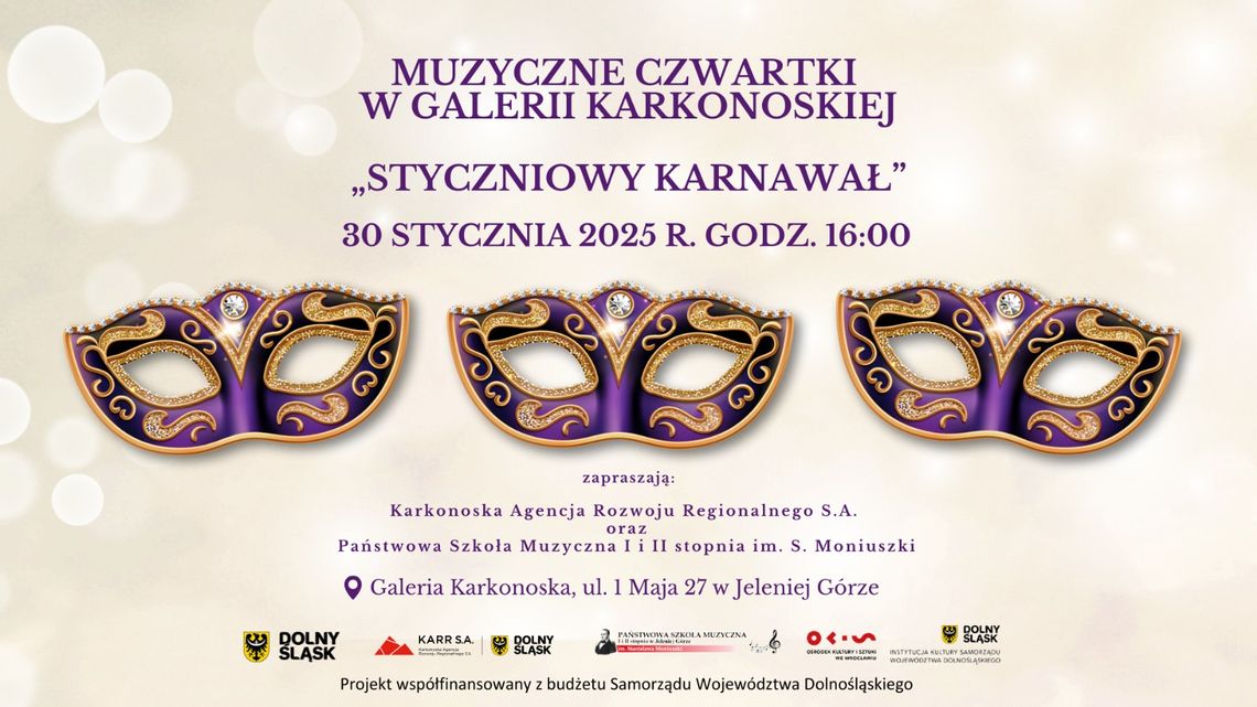 "Styczniowy Karnawał" - wstęp wolny!