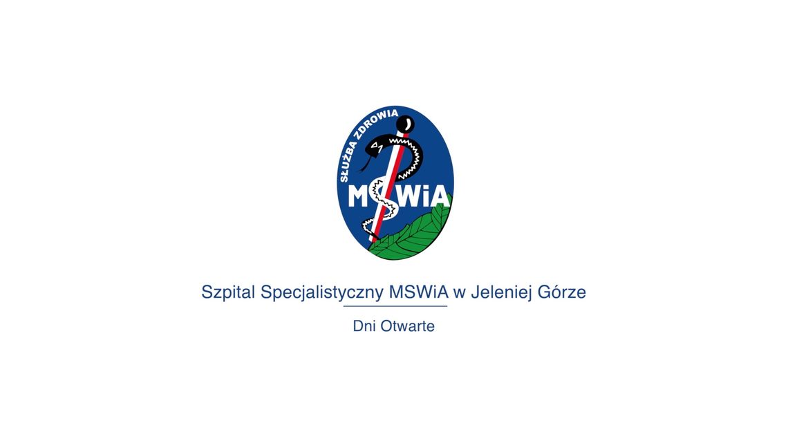 Szpital Specjalistyczny MSWiA w Jeleniej Górze-  Dni Otwarte