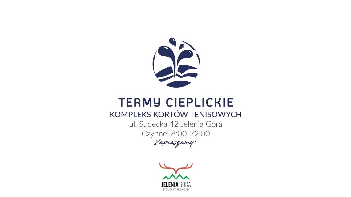 Termy Cieplickie zapraszają do kompleksu kortów tenisowych