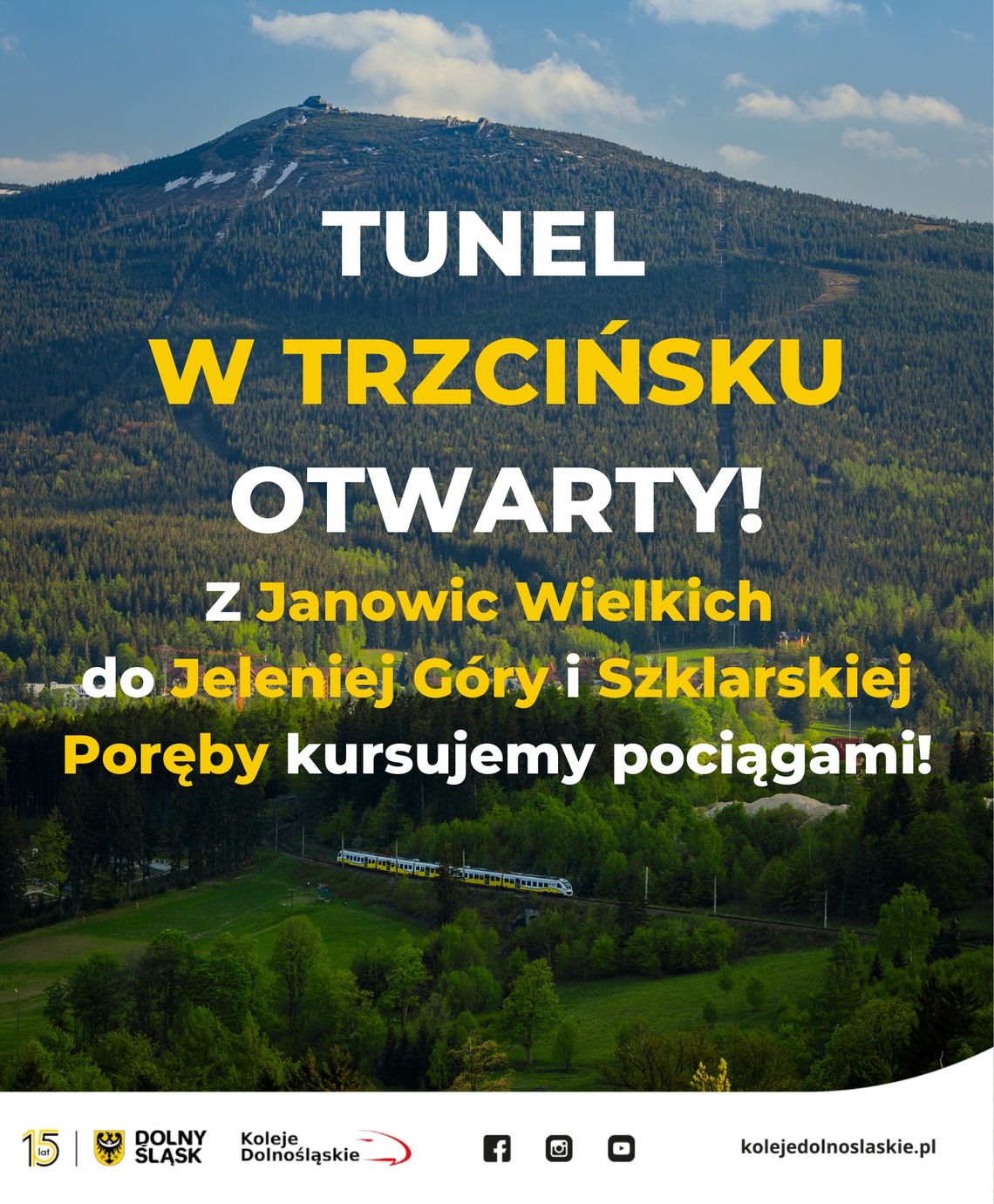 Tunel kolejowy w Trzcińsku znów przejezdny