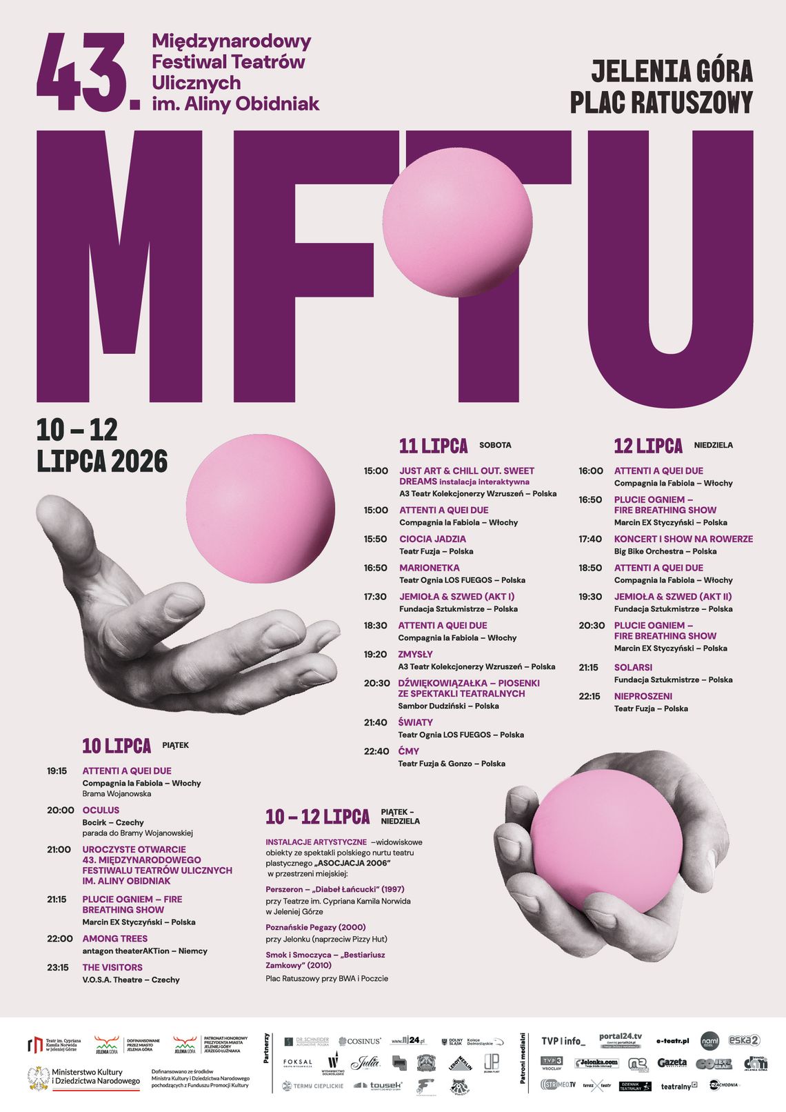 🎭W piątek startuje 43. MFTU! 🎭