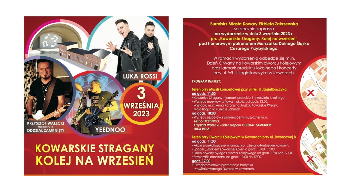 Widzimy się 3 września w Kowarach! Już nie możemy się doczekać!