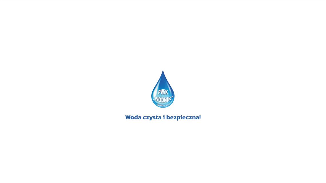 Woda czysta i bezpieczna!
