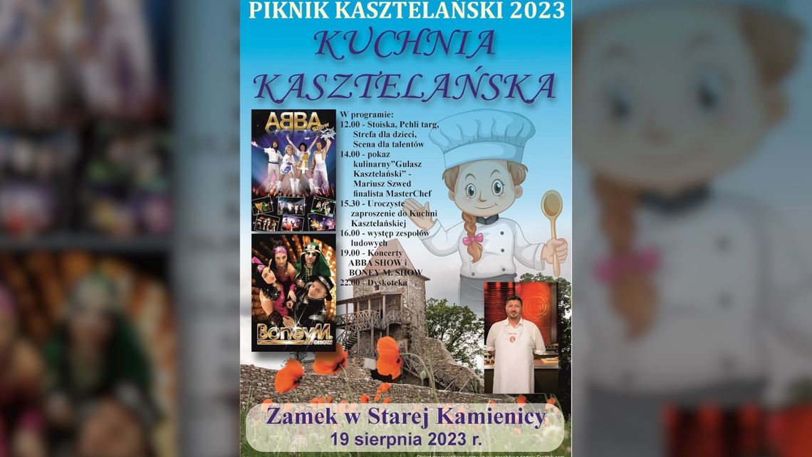 Zaproszenie na Piknik Kasztelański do Starej Kamienicy
