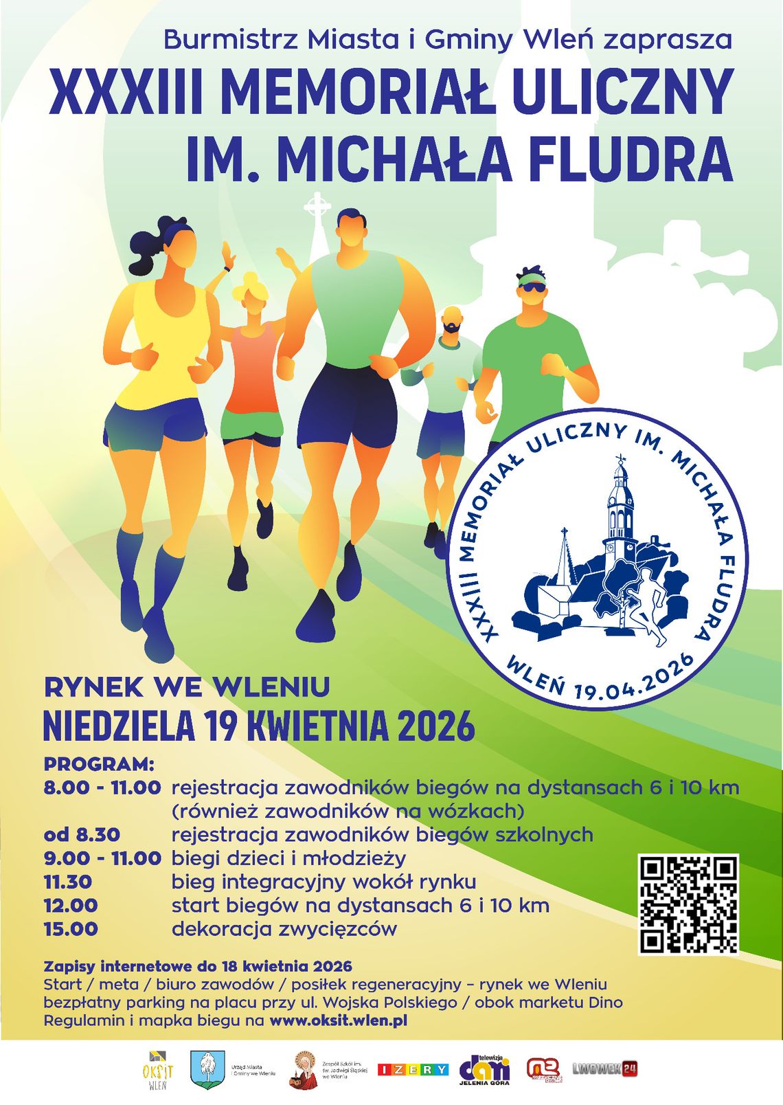 Zawody biegowe we Wleniu już w niedzielę! Zawody biegowe we Wleniu już w niedzielę!