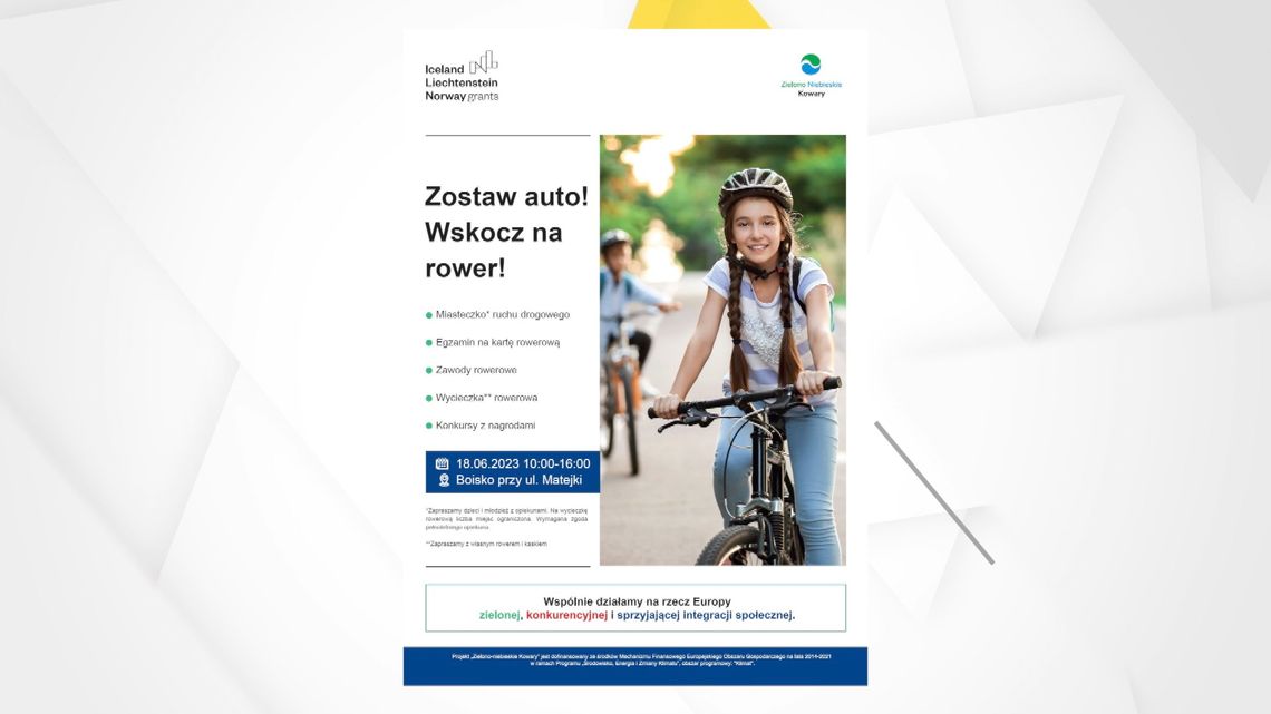 Zielono Niebieskie Kowary - Zostaw auto wskocz na rower